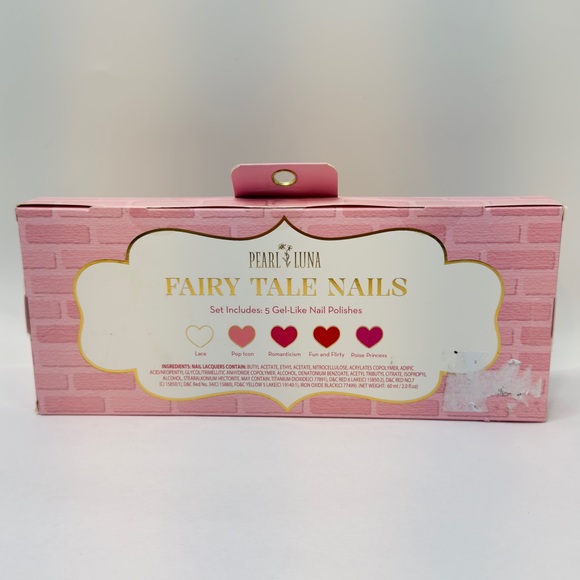 Pearl Luna Fairy Tale Nails Set: 5 Gel-Like Polishes, New & Sealed - Picture 3 of 10